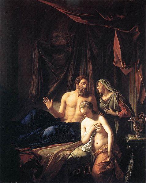 Adriaen van der werff Sarah presenting Hagar to Abraham oil painting image